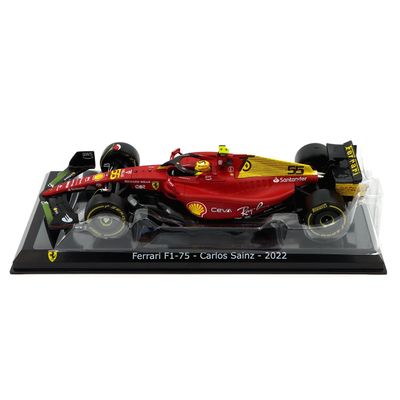 F1 - Ferrari - F1-75 - Carlos Sainz #55 - Bburago - 1:24