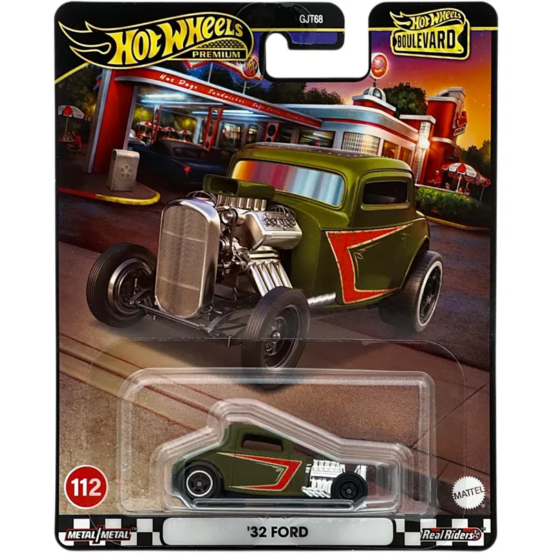 '32 Ford - Olivgrön - Boulevard 112 - Hot Wheels Premium