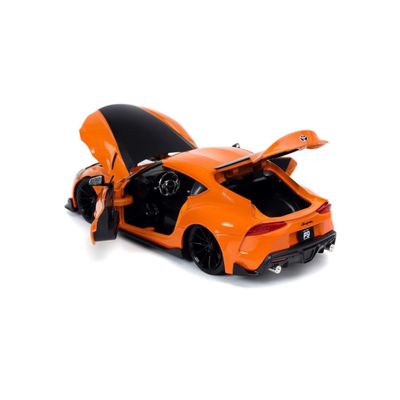 Toyota GR Supra - Fast & Furious - Orange - Jada Toys - 1:24