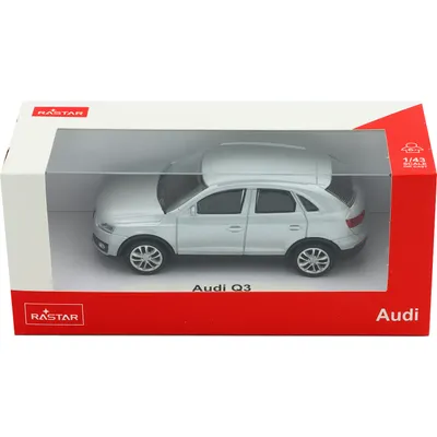 Audi Q3 - Silver - Rastar - 10 cm