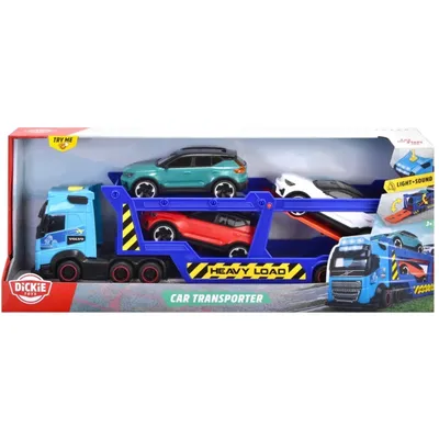 Car Transporter - Volvo XC40 Recharge - Dickie Toys - 39 cm