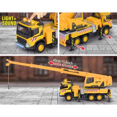 Volvo Truck Crane - Kranbil - Majorette Grand Series