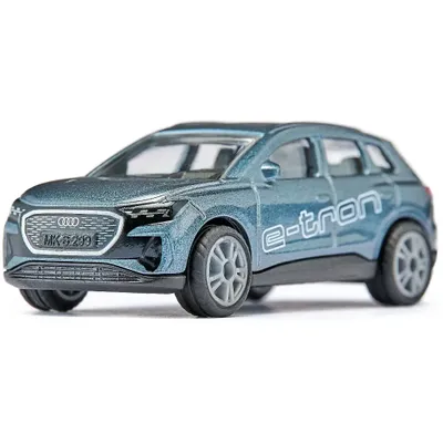 Audi Q4 e-tron - Blågrå Metallic - 1567 - Siku - 7 cm