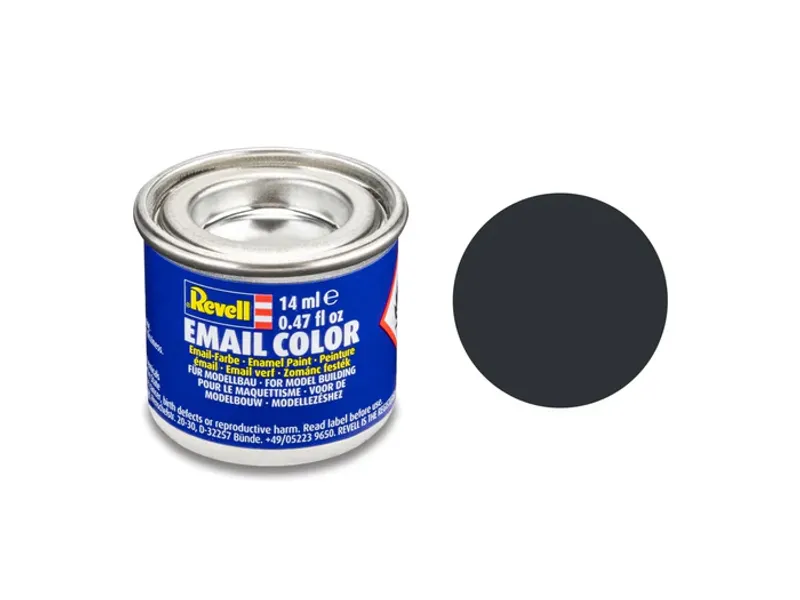 Matt "Anthracite Gray" - 9 - RAL 7021 - Emaljfärg - Revell