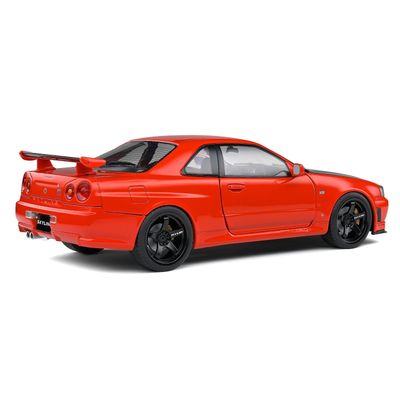 Nissan Skyline GT-R (R34) - 1999 - Röd - Solido - 1:18
