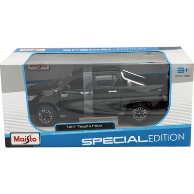 Toyota Hilux - Svart - Maisto - 1:27