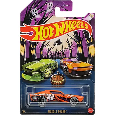 Halloween Series - 5 x Leksaksbilar - Hot Wheels