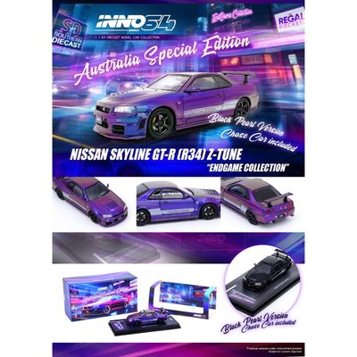 Nissan Skyline GT-R (R34) Z-Tune "Endgame" - Inno64 - 1:64