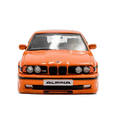 Alpina B10 (BMW E34) BiTurbo - Orange - 1994 - Solido - 1:43