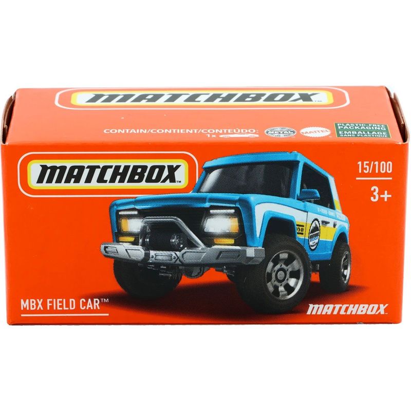 MBX Field Car - Blå - Power Grab - Matchbox