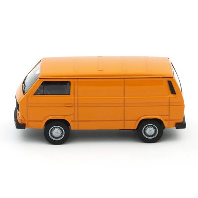 Volkswagen T3 VAN - Orange - Welly - 11 cm