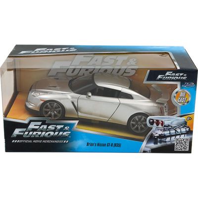 Brian's Nissan GT-R (R35) - Fast & Furious - Jada - 1:24