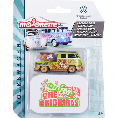 Volkswagen T1 - Grön - The Originals - Deluxe - Majorette