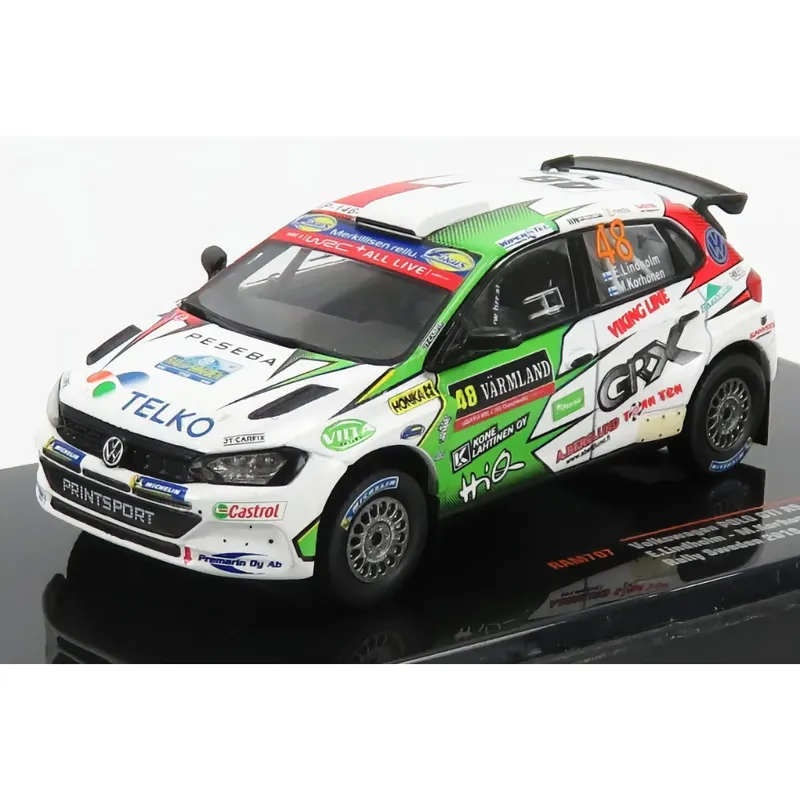 VW Polo GTI R5 - Lindholm / Korhonen 2019 - Ixo - 1:43
