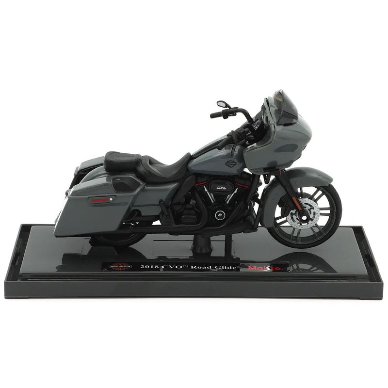 2018 CVO Road Glide - Harley-Davidson - Grå - Maisto - 1:18