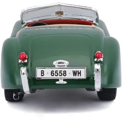 Jaguar XK 120 Roadster - 1951 - Grön - Bburago - 1:24