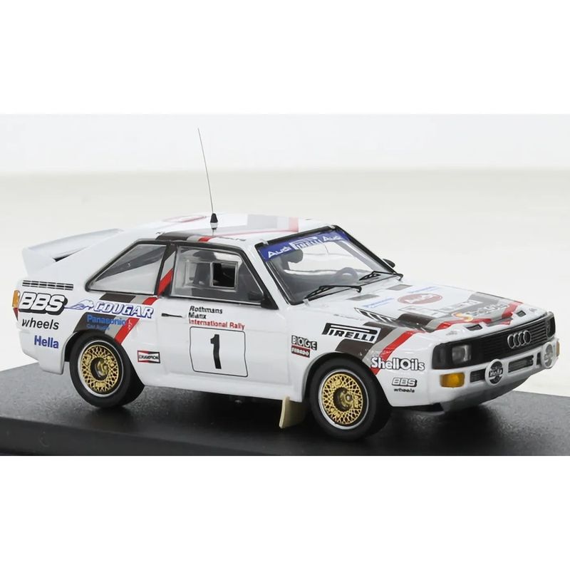 Audi Sport Quattro - Mikkola / Hertz - 1984 - Trofeu - 1:43
