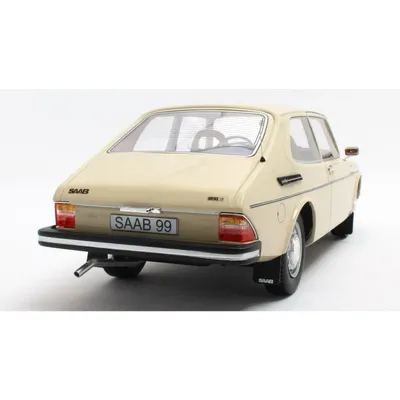 Saab 99 Combi Coupé - 1975 - Vit - Cult Scale Models - 1:18