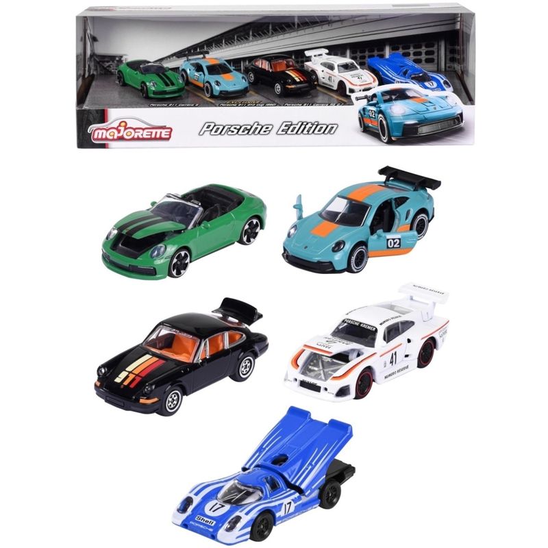 Porsche Edition - 5 Pieces Giftpack - Majorette