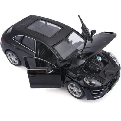 Porsche Macan - Sort - Bburago - 1:24