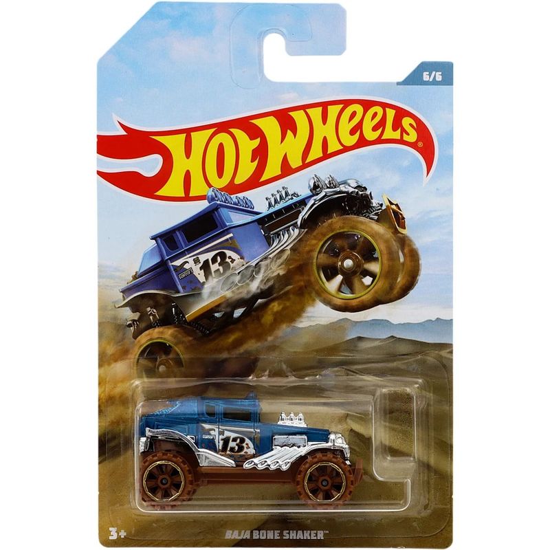 Baja Bone Shaker - Off Road Trucks 6/6 - Hot Wheels