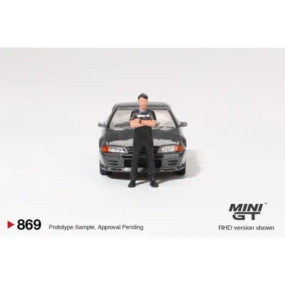 Nissan Skyline GT-R (R32) - Tsugio Matsuda - 869 - Mini GT