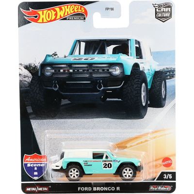 Set med 6 bilar - Car Culture: American Scene - Hot Wheels