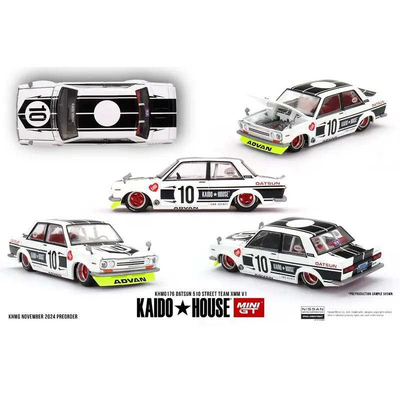 Datsun 510 Street Team XMM V1 - 176 - Kaido House - 1:64