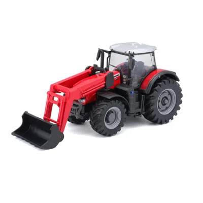 Massey Ferguson 8740S - Traktor - Bburago - 10 cm