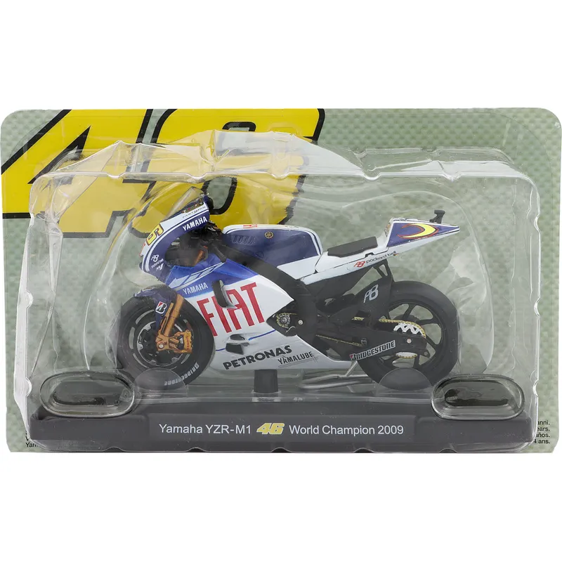 Yamaha YZR-M1 - #46 Rossi - Motorcykel - Vit - Altaya - 1:18