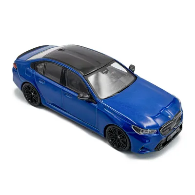 BMW M5 Sedan - Marina Bay Blue - 2024 - Solido - 1:43
