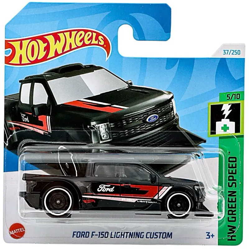 Ford F-150 Lightning Custom - HW Green Speed - Hot Wheels