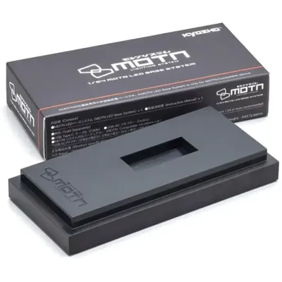 Nissan Skyline GT-R med LED-belysning - Grå- Kyosho - 1:64