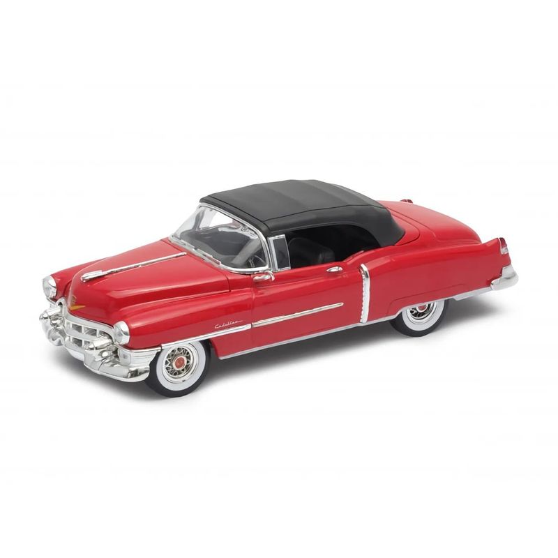 1953 Cadillac Eldorado - Soft-Top - Röd - Welly - 1:24