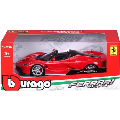 Ferrari LaFerrari Aperta - Röd - Bburago - 1:24