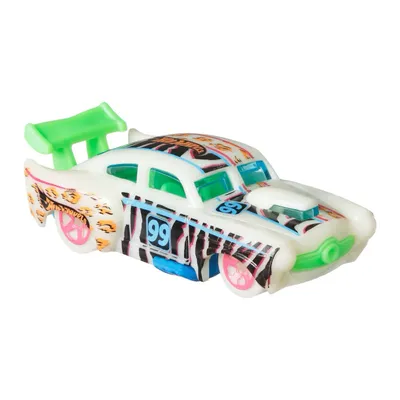 Glow in the Dark - Hot Wheels Monster Trucks - Stor pakke