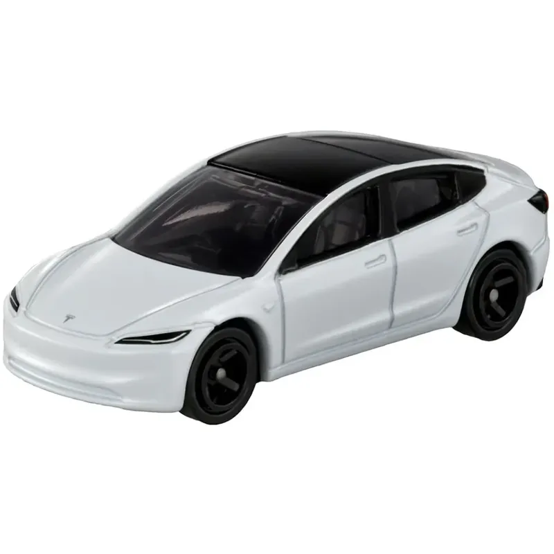 Tesla Model 3 - Vit - Tomica - Tomy - 1:63
