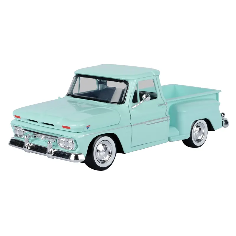 1966 Chevy C10 Fleetside Pickup - Turkos - Motormax - 1:24