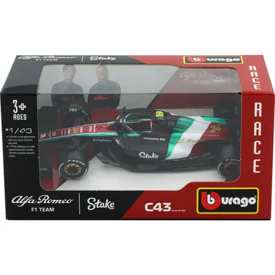 Alfa Romeo C43 - Italian GP 2023 - Z.Guanyu - Bburago - 1:43