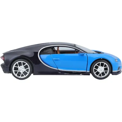 Bugatti Chiron - Blå - Maisto - 1:24