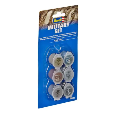 Military Set - 6 färger - 39075 - Revell