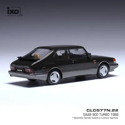SAAB 900 Turbo - 1988 - Sort - Ixo Models - 1:43
