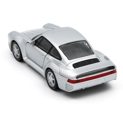 Porsche 959 - Silver - Welly - 12 cm