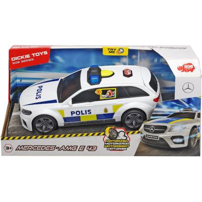 Polisbil - Mercedes AMG E 43 - Batterileksak - Dickie Toys