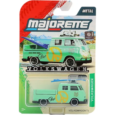 Volkswagen T1 - Grøn - Volkswagen Premium Cars - Majorette