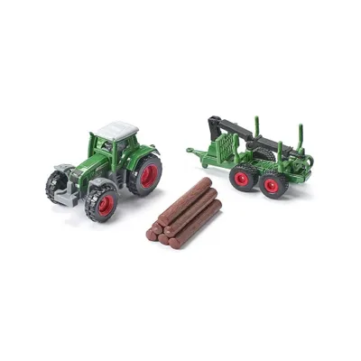 Fendt Favorit 926 Vario med timmersläp - Siku - 15 cm