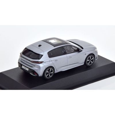 Peugeot 308 GT 2021 - Grå - Norev - 1:43