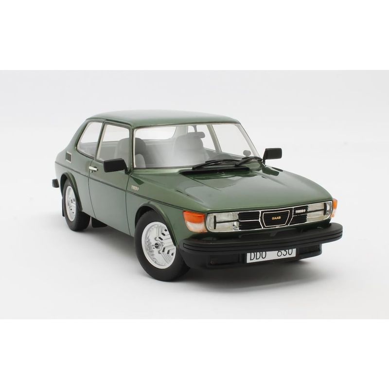 Saab 99 Turbo - 1978 - Grön - Cult Scale Models - 1:18