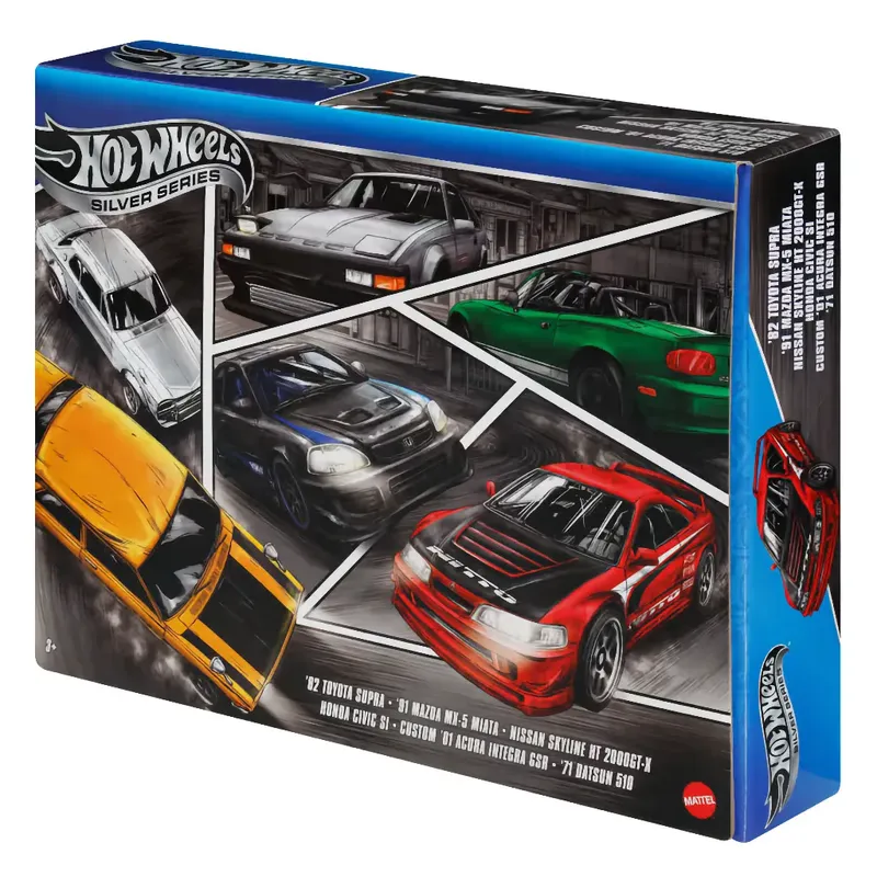 Japan Themed 6-pack - Silver Series - Hot Wheels