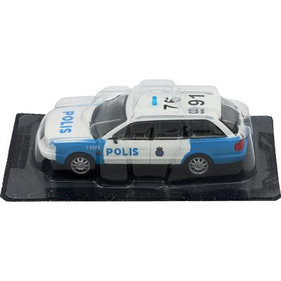 Audi A6 Avant - 1994 - Svensk Polis - DeAgostini - 1:43